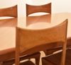 Afbeelding van GROTE TAFEL, PAAR ARMSTOELEN EN 9 STOELEN