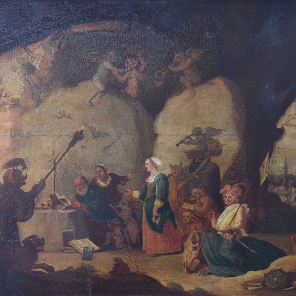 Image sur ÉCOLE FLAMANDE 17E SIÈCLE D'APRÈS DAVID TENIERS