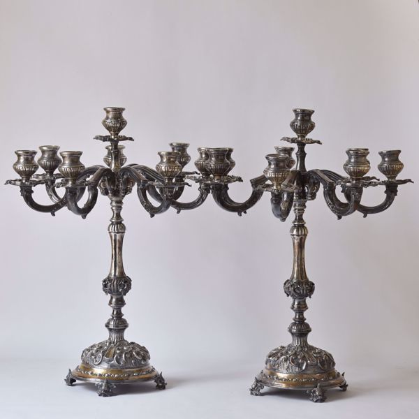 Picture of PAIR OF CANDELABRA
