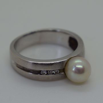 Afbeeldingen van WITGOUDEN RING